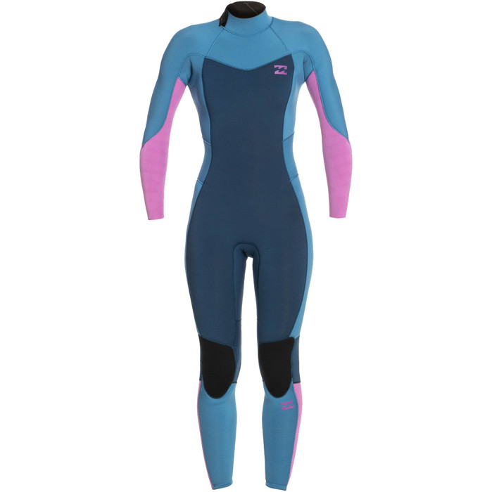 【チョコレート】BILLABONG SYNERGY 2/3レディースM 3/2mm Synergy - Back Zip Wetsuit for Girls 8 - 14 | Billabong